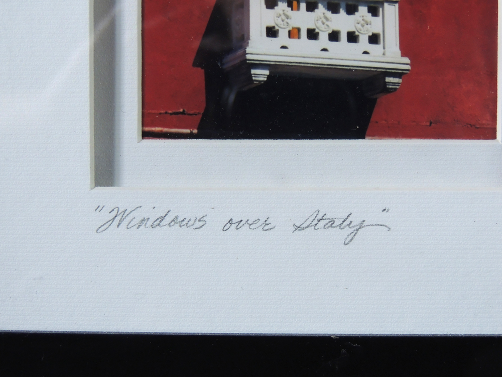 "Windows Over Italy" by Gretchen Gaide