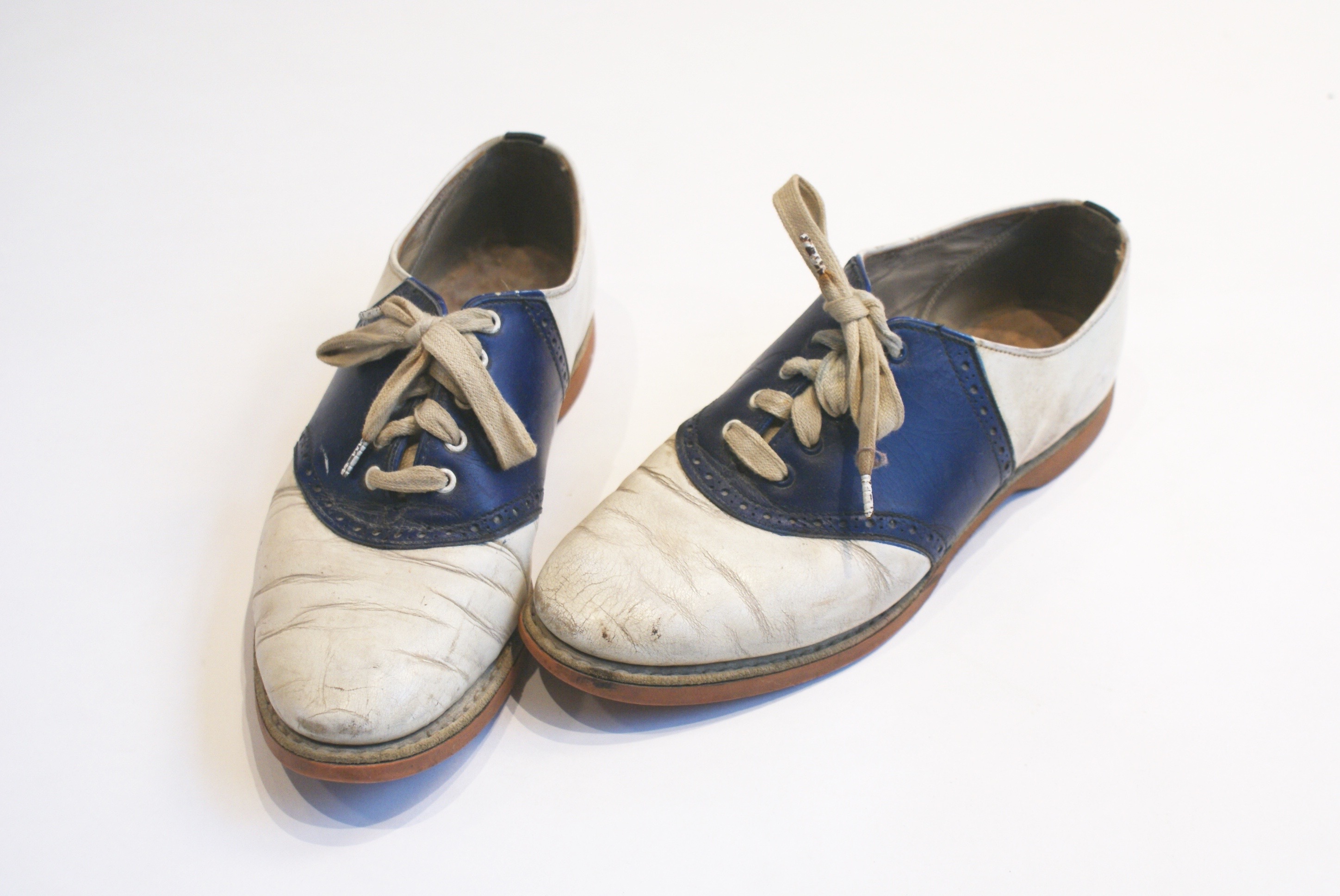 Original 1950's Spalding Saddle Shoes
