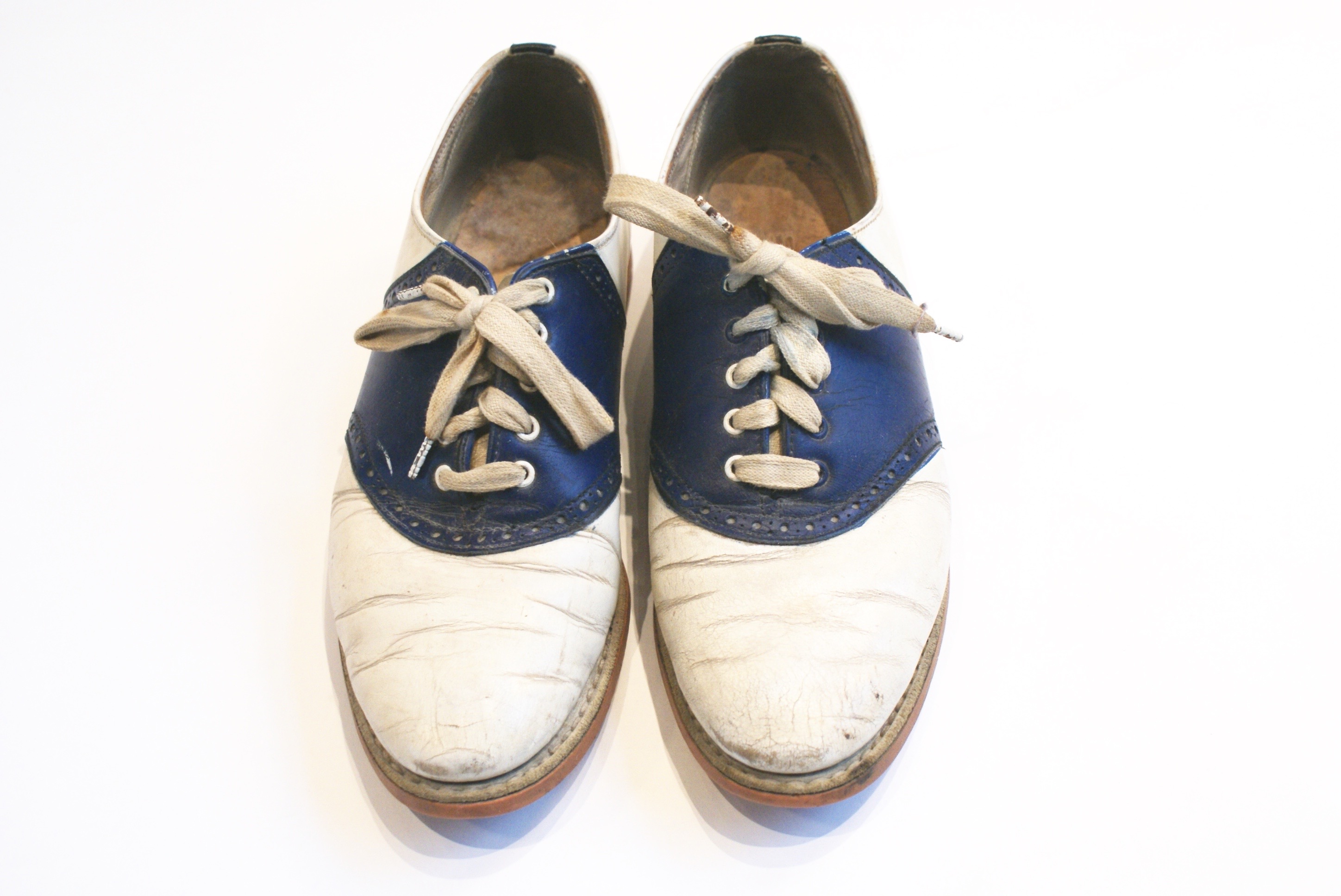 Original 1950's Spalding Saddle Shoes