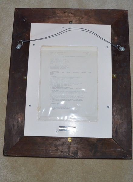 1875 J. Miesse Oil on Canvas Watermelon Still Life