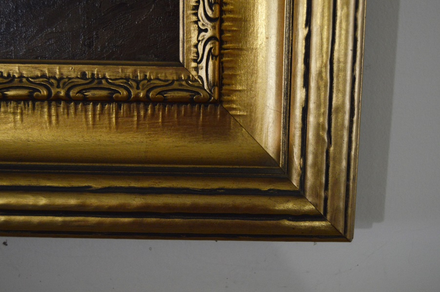 Early 20th Century Oil on Canvas Landscape