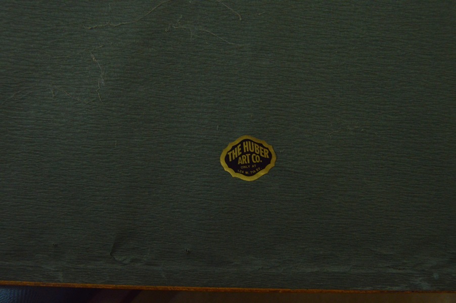 French Artist Jules Signed Hand Colored Original Etching