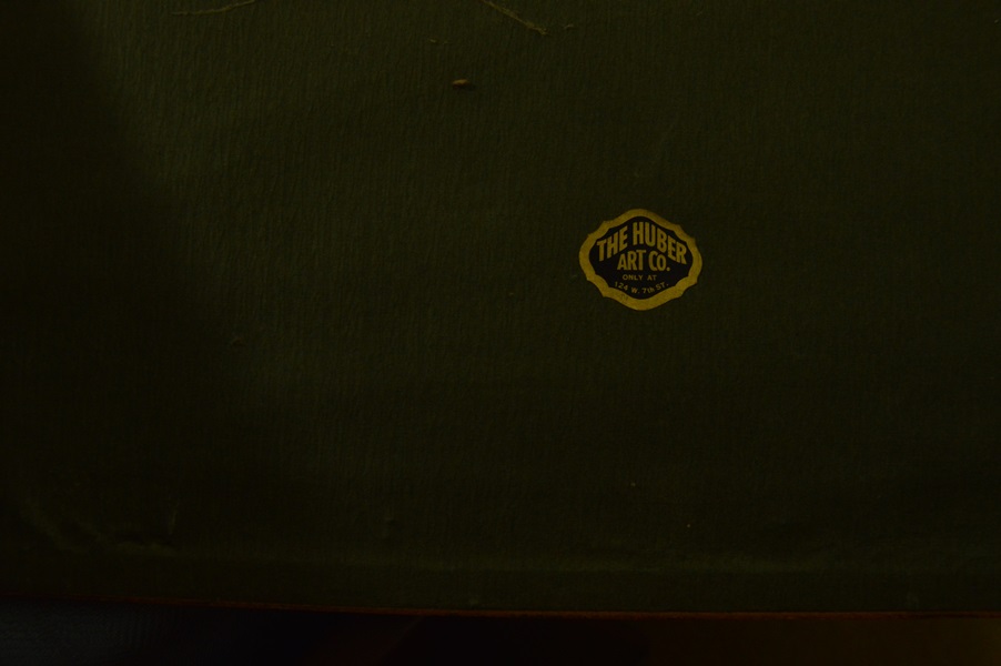 French Artist Jules Signed Hand Colored Original Etching