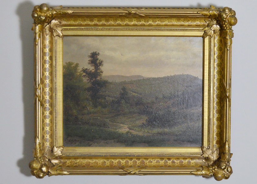 C.H. Shearer Oil on Canvas Landscape Painting