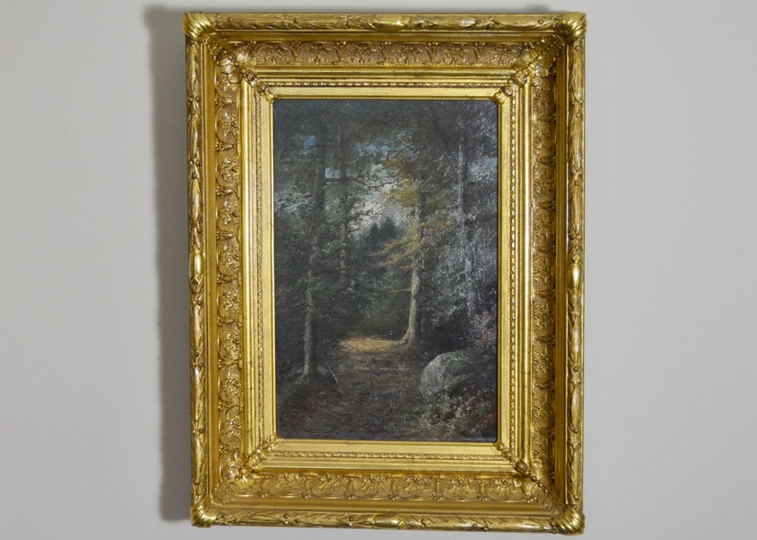 Early 20th Century Oil on Canvas Landscape