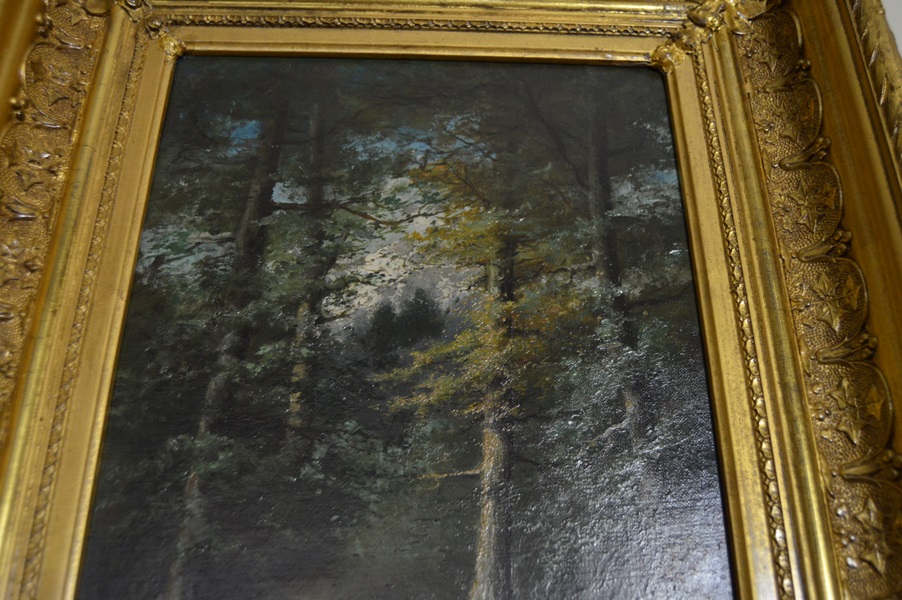 Early 20th Century Oil on Canvas Landscape