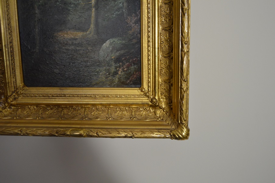 Early 20th Century Oil on Canvas Landscape