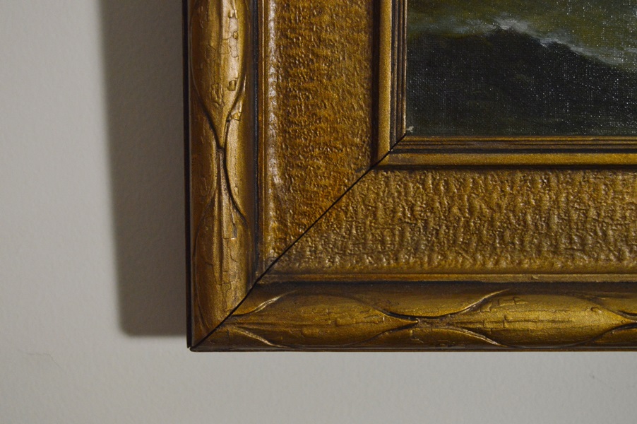 Early 20th Century Seascape Oil on Canvas