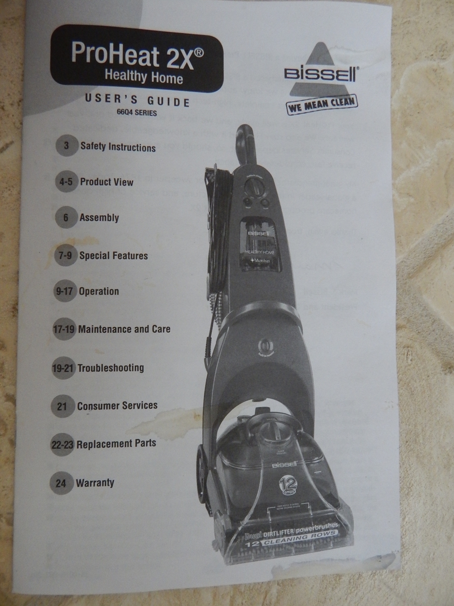 Bissell Pro Heat Healthy Home Deep Carpet Cleaner
