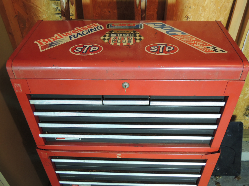 Craftsman Rolling Tool Chest with Top Chest Full of Tools