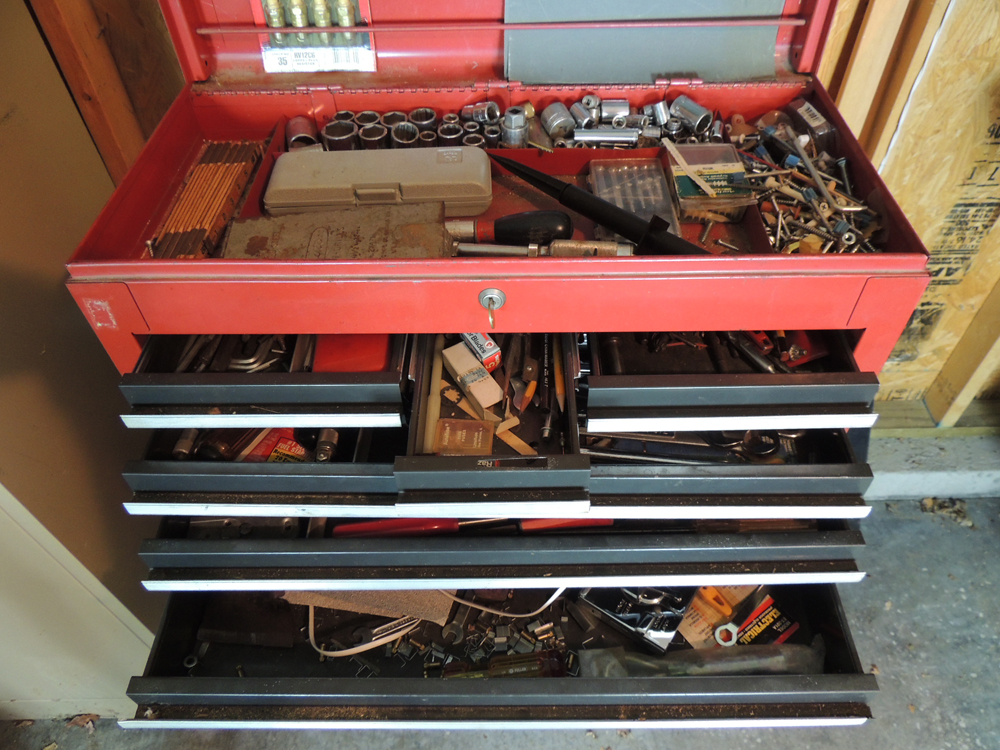 Craftsman Rolling Tool Chest with Top Chest Full of Tools