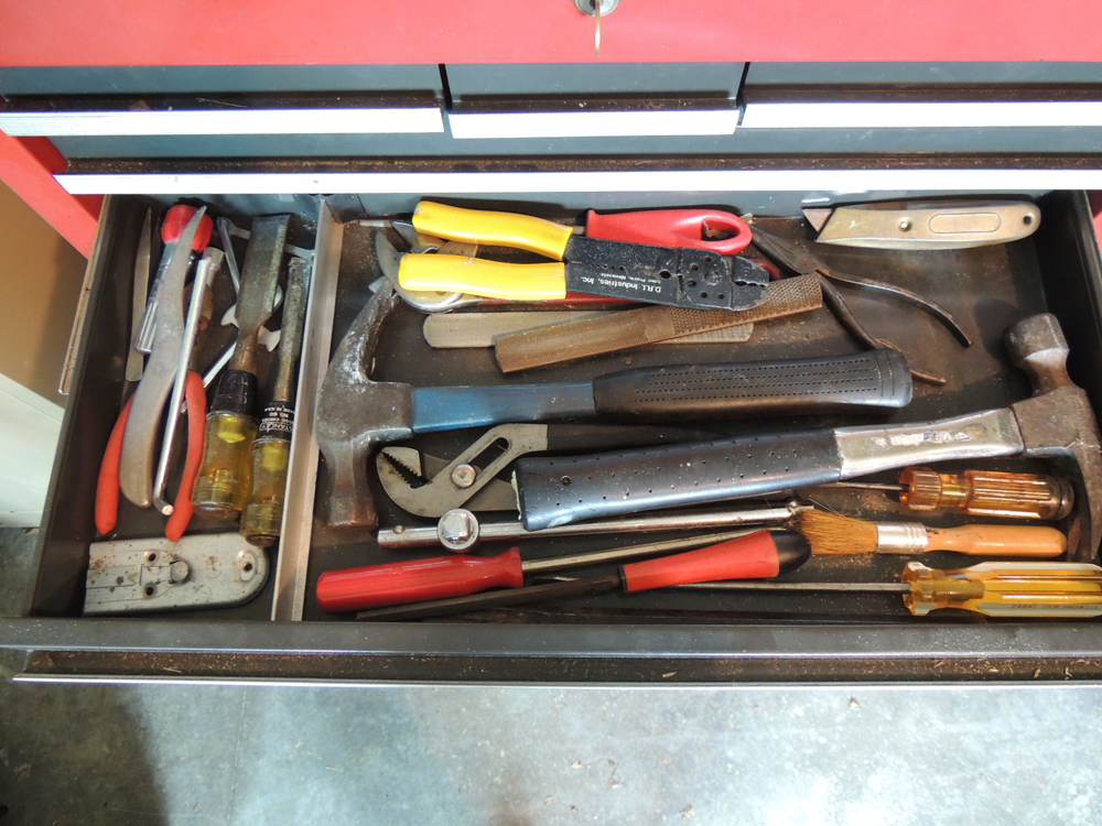 Craftsman Rolling Tool Chest with Top Chest Full of Tools