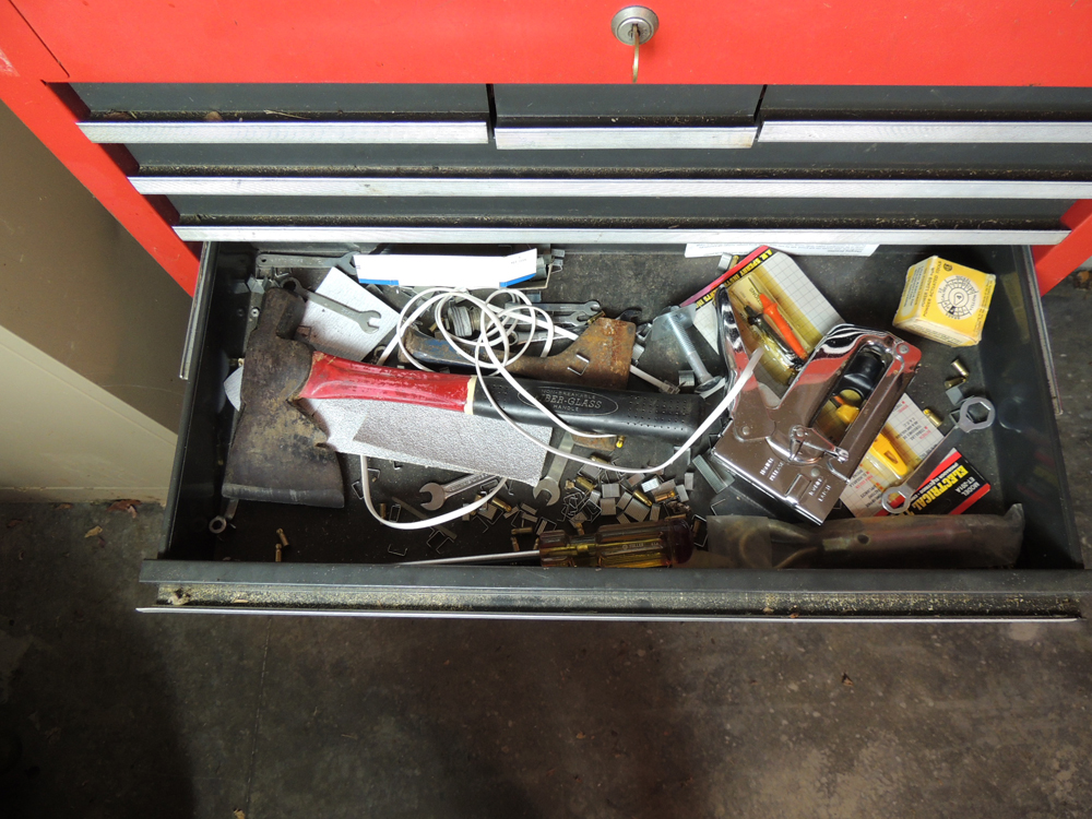 Craftsman Rolling Tool Chest with Top Chest Full of Tools