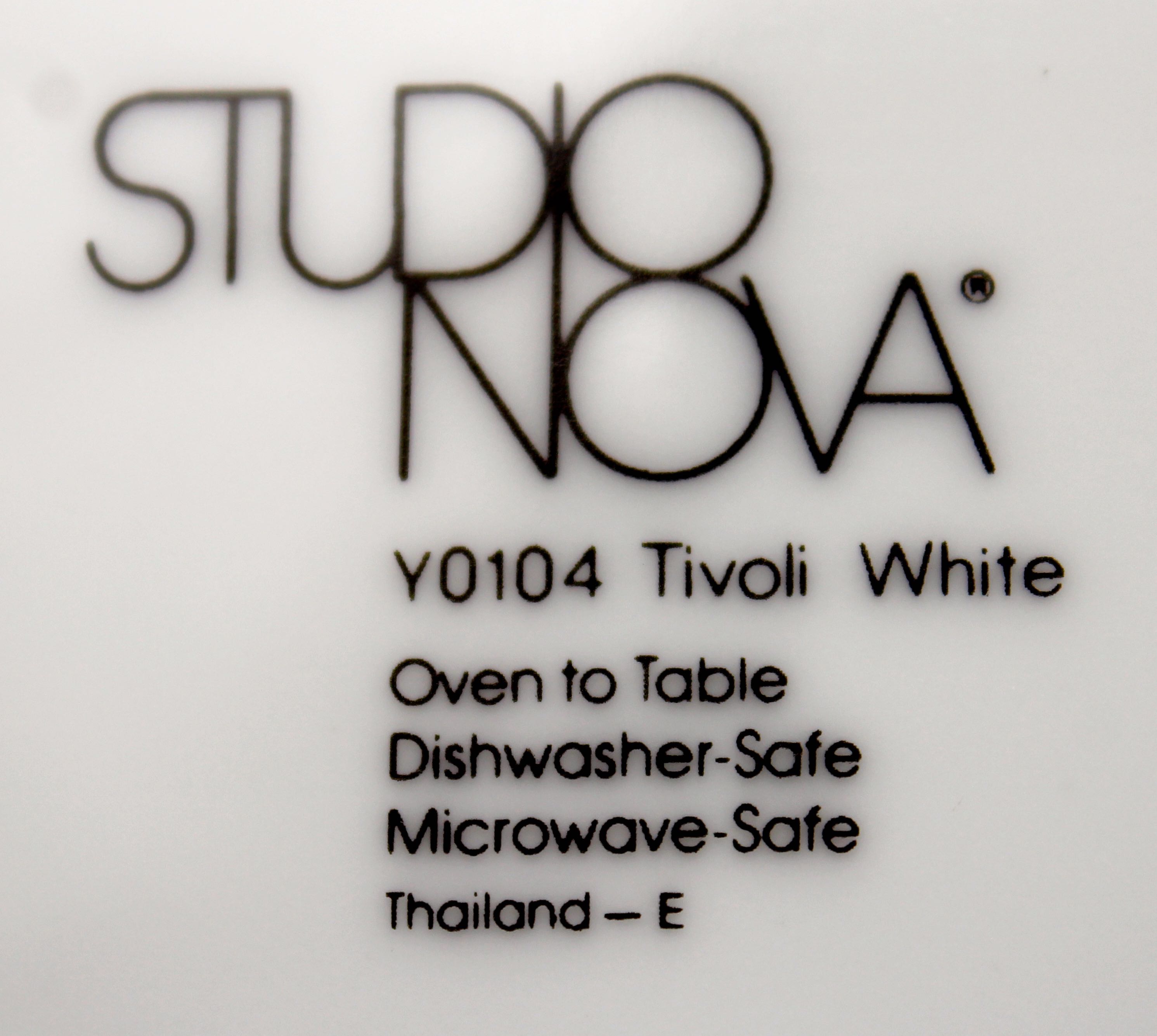 Studio Nova "Tivoli White"  China Set
