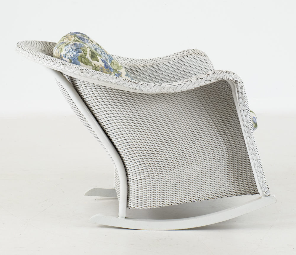 Floyd Landers Wicker Rocking Chair