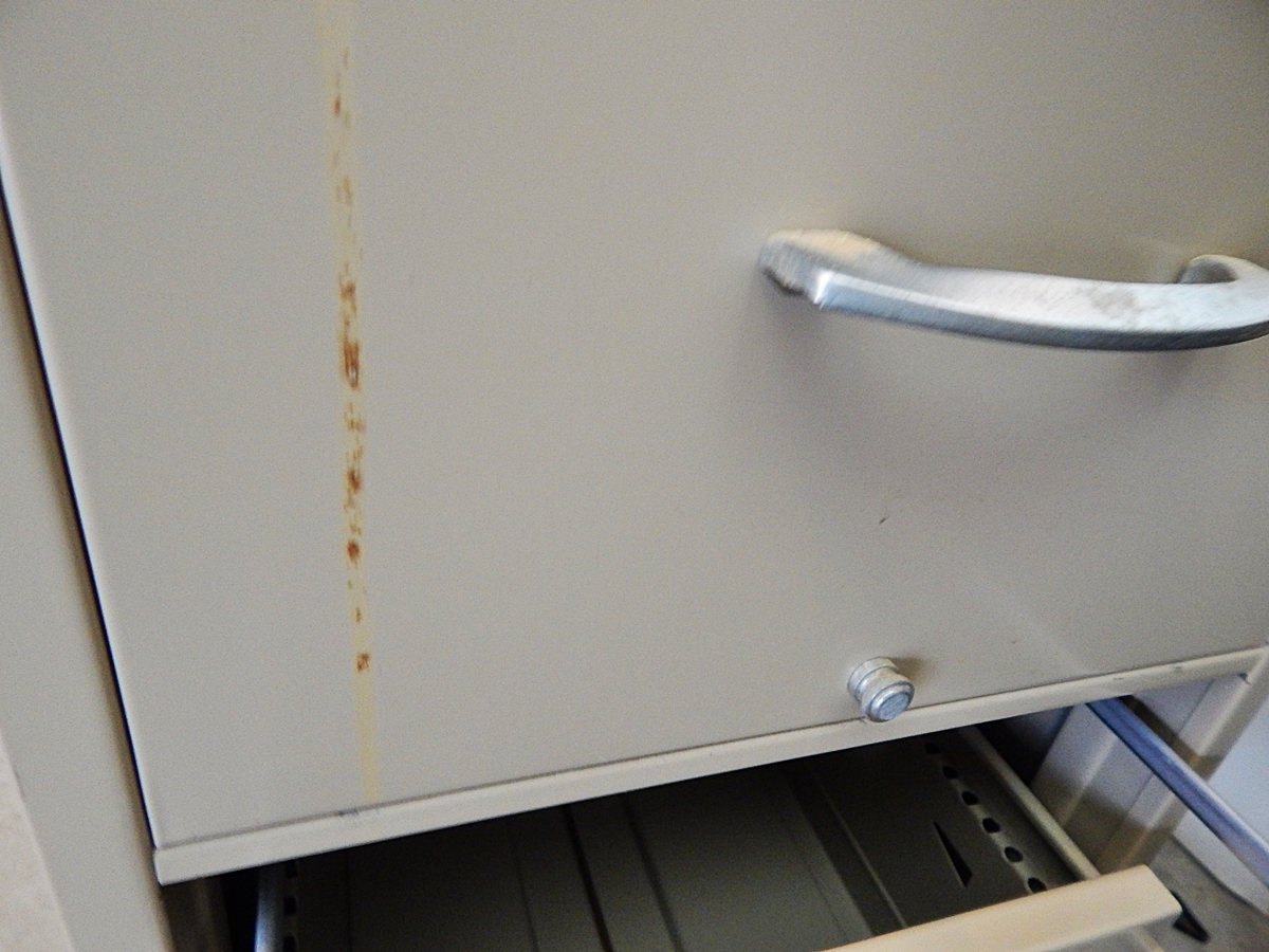 Four Drawer Aluminum File Cabinet