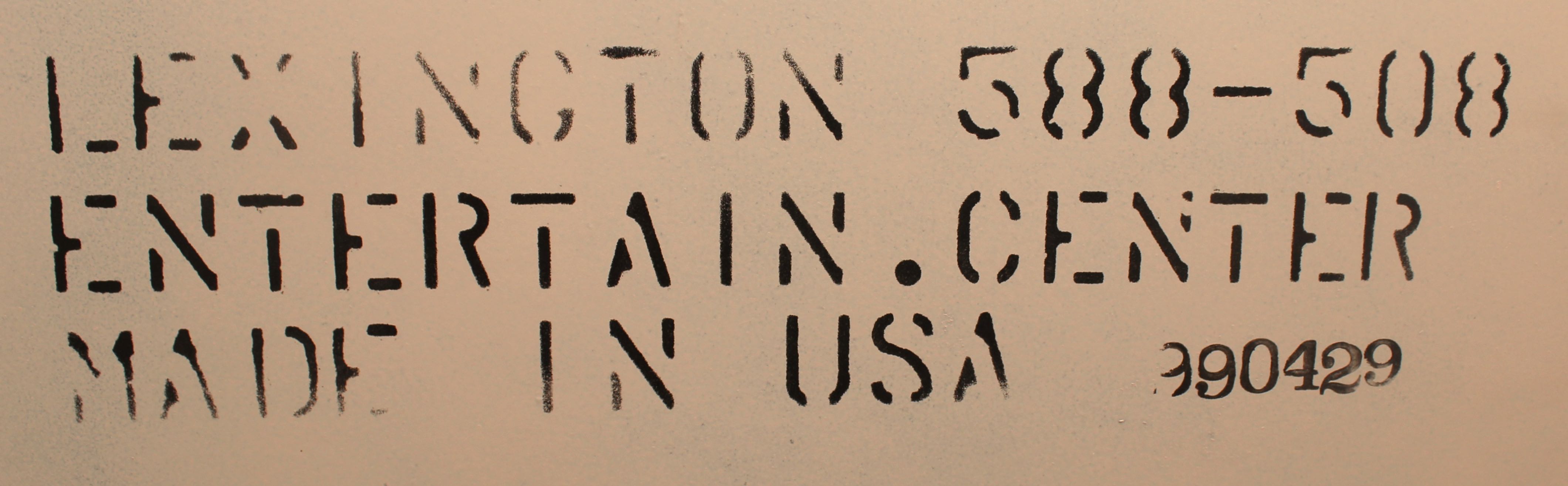 Wicker Entertainment Center by Lexington