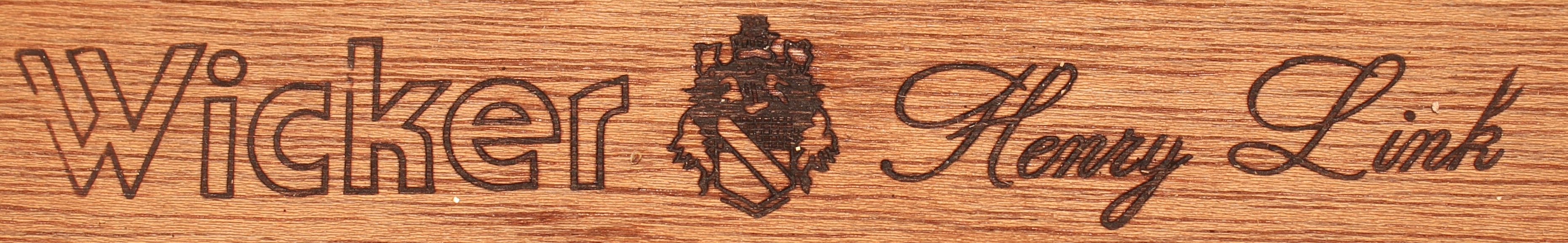 Wicker Entertainment Center by Lexington