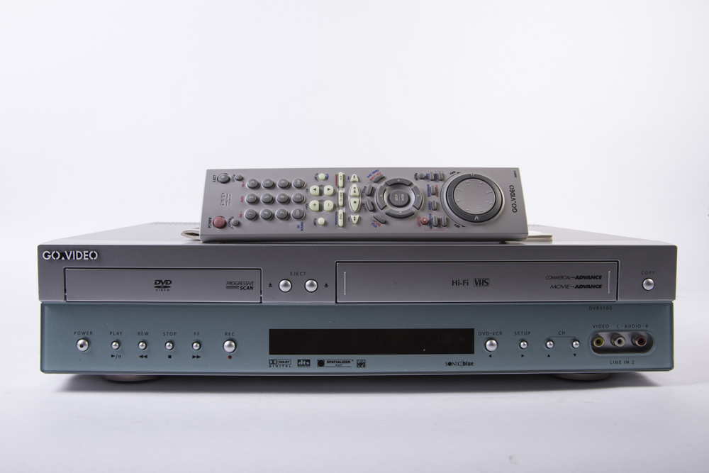 Sonic-Blue Go Video DVR 5100 DVD/VCR Combo Player