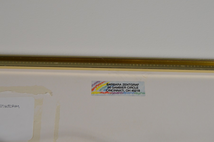 Barbara Zentgraf Watercolor Painting- Rocky Stream