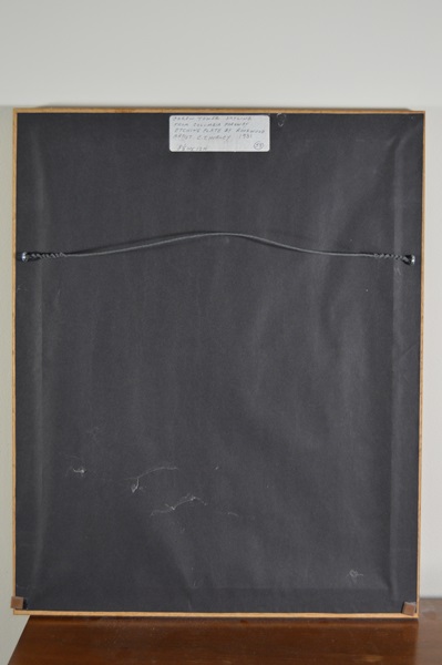 E.T. Hurley Etching Plate-Carew Tower Skyline