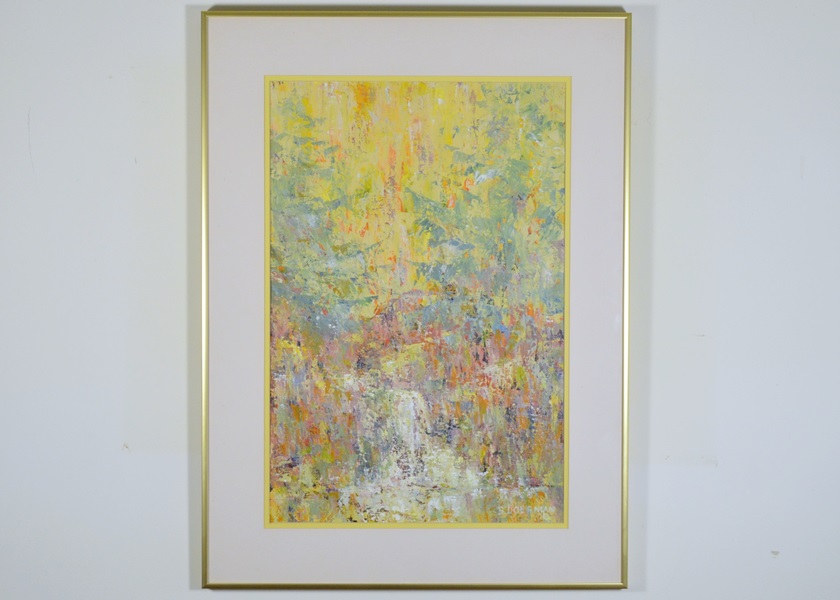 B. Doerman Acrylic Painting on Paper