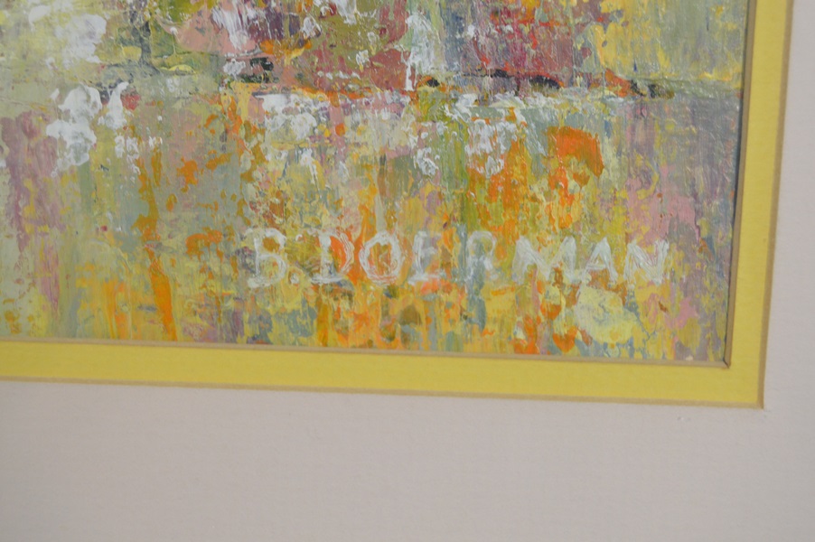 B. Doerman Acrylic Painting on Paper