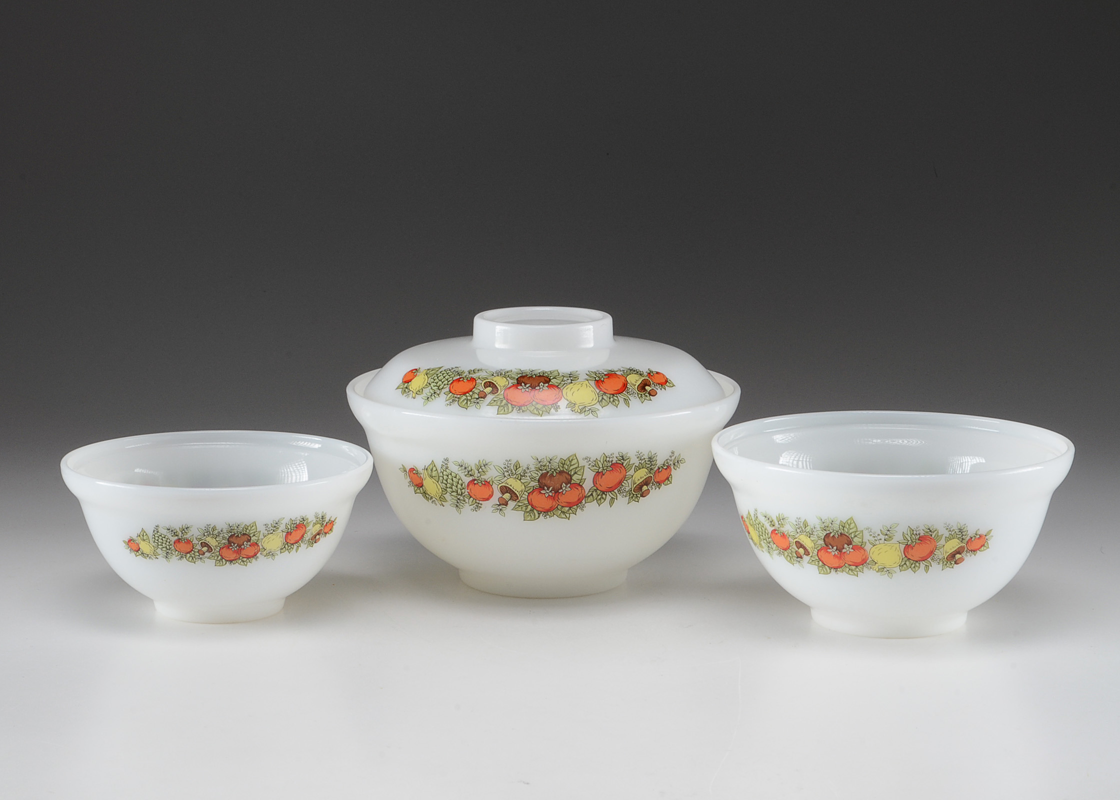 Vintage Korean Glass Bowls