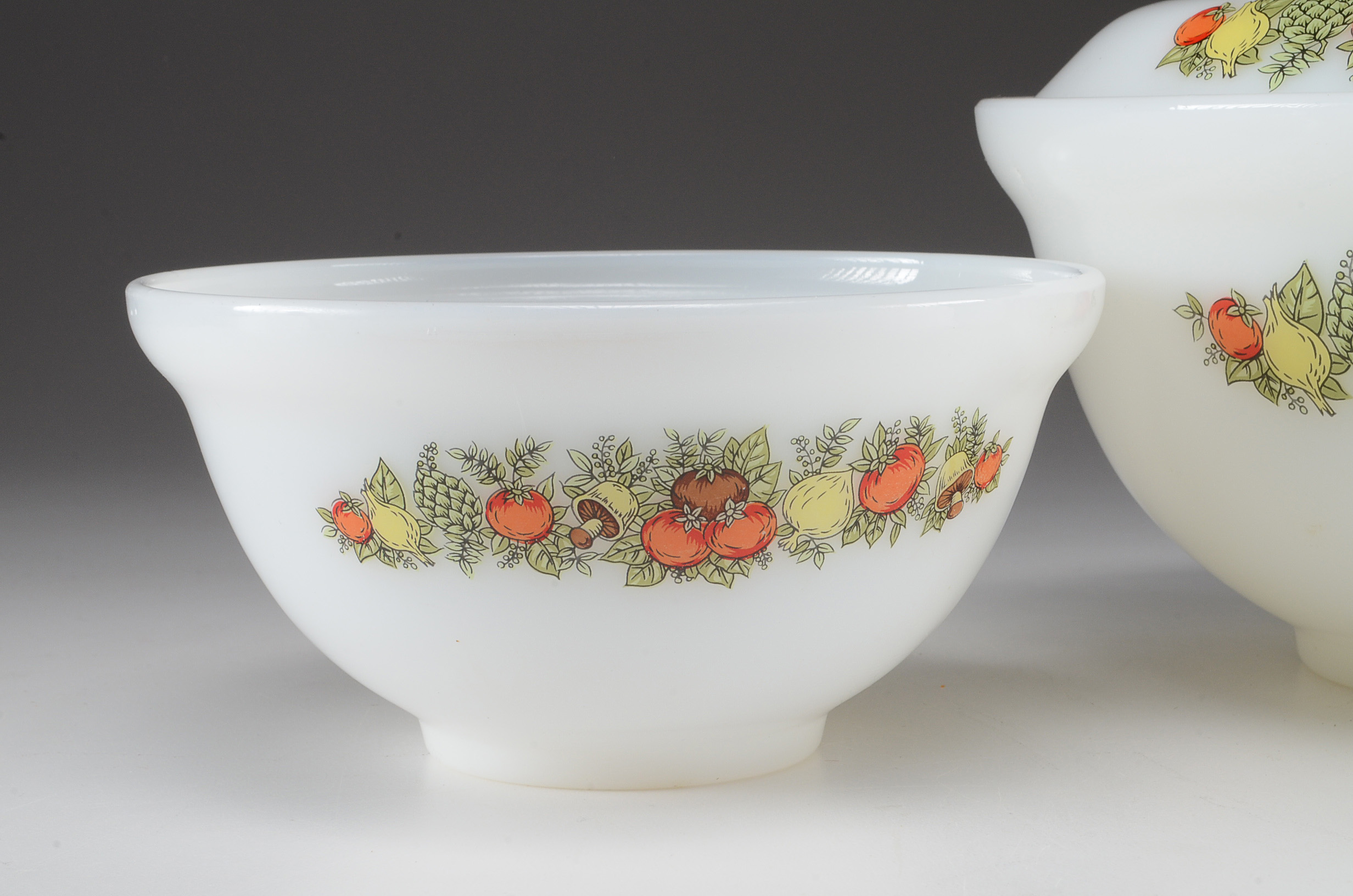 Vintage Korean Glass Bowls