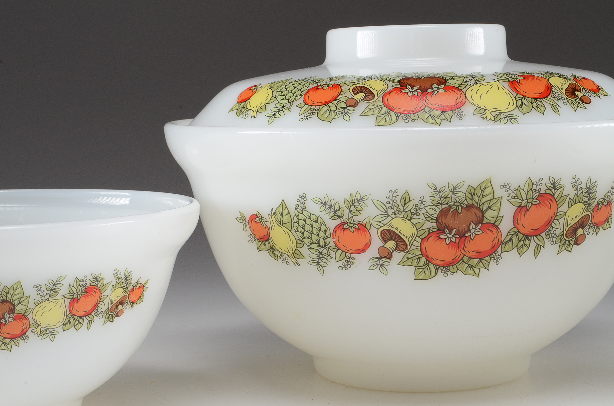 Vintage Korean Glass Bowls