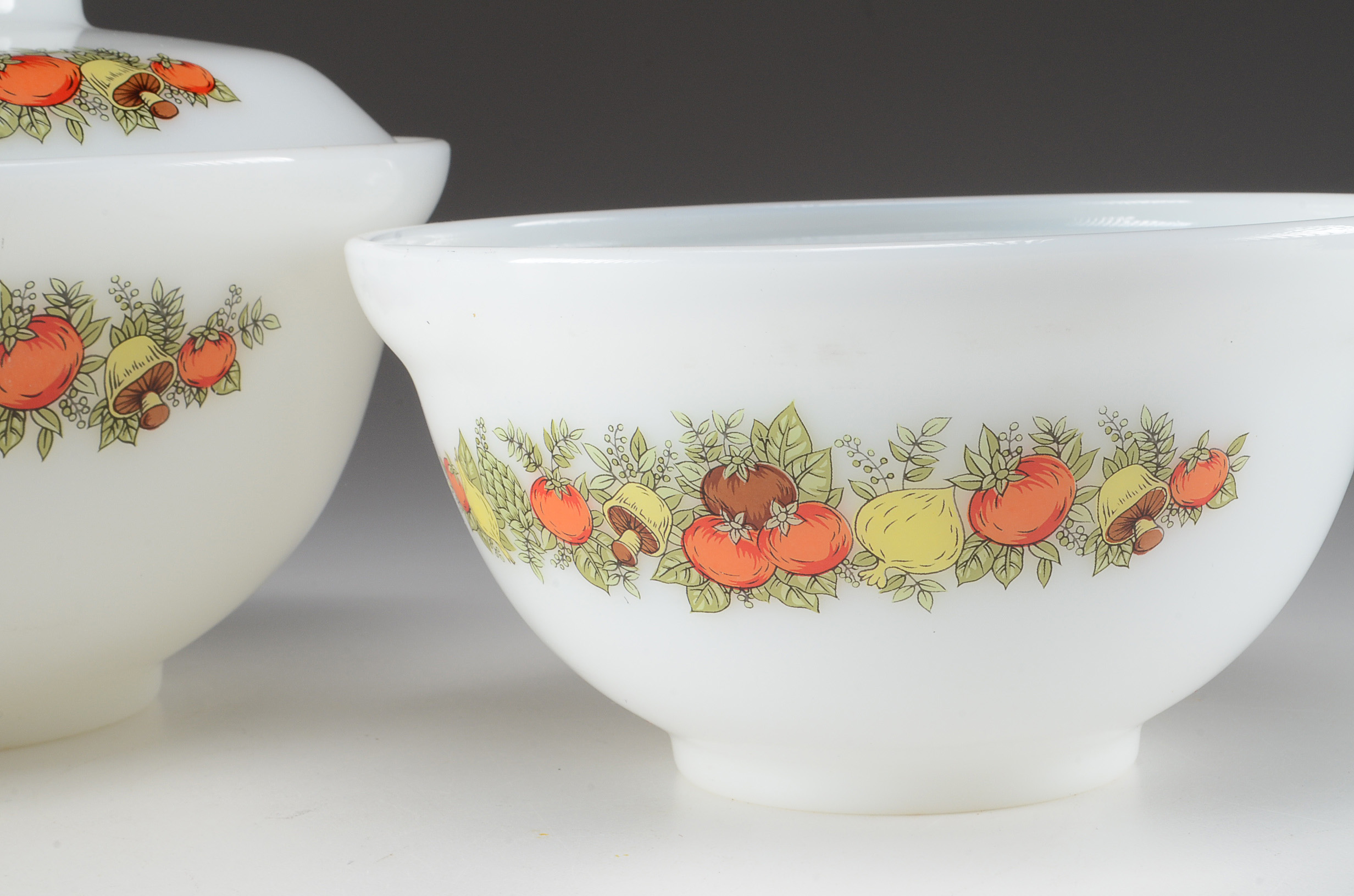 Vintage Korean Glass Bowls