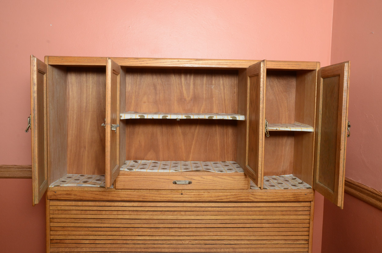 Antique Sellers Hoosier Cabinet