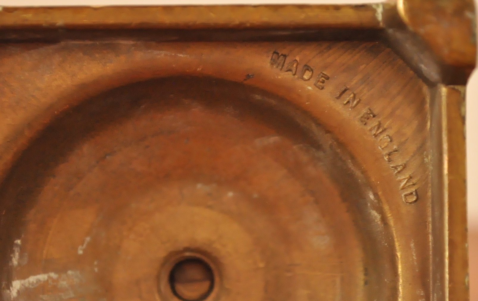 Brass Ash Receivers and Candle Holders