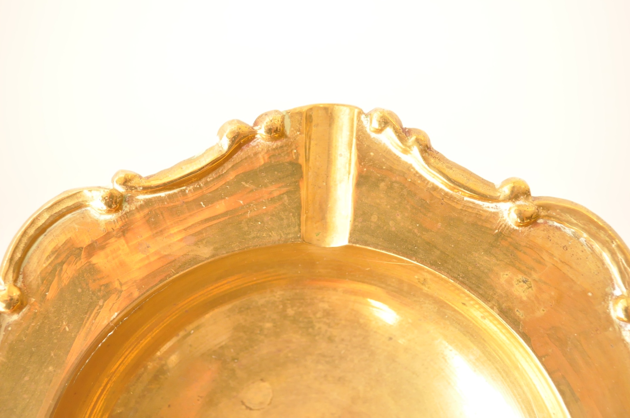 Brass Ash Receivers and Candle Holders