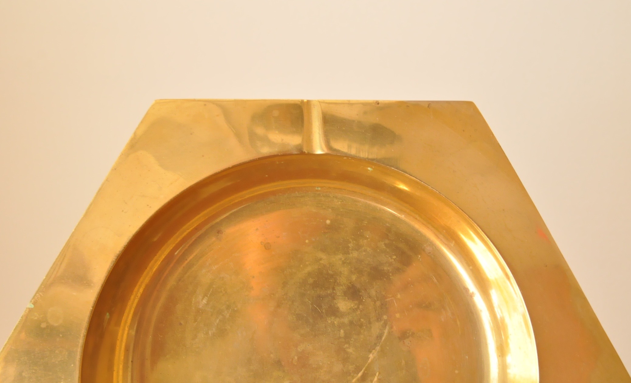 Brass Ash Receivers and Candle Holders