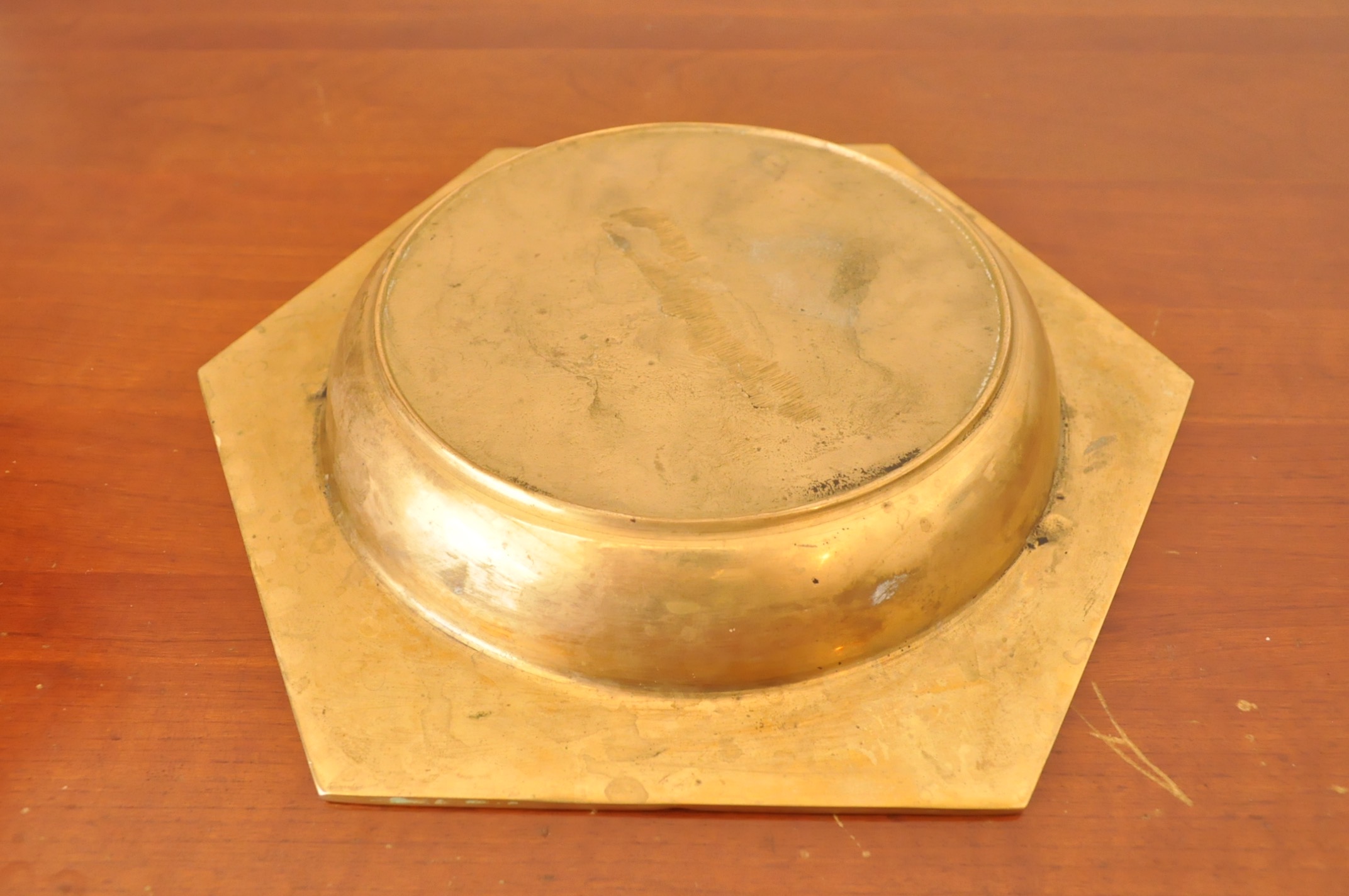 Brass Ash Receivers and Candle Holders