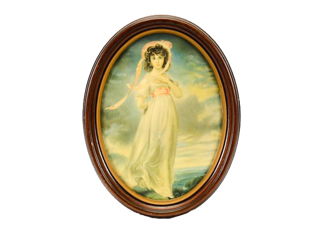 Offset Lithograph of Mezzotint after Thomas Lawrence's "Pinkie"