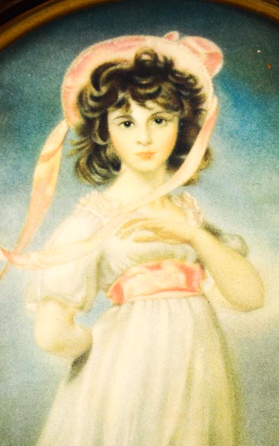 Offset Lithograph of Mezzotint after Thomas Lawrence's "Pinkie"