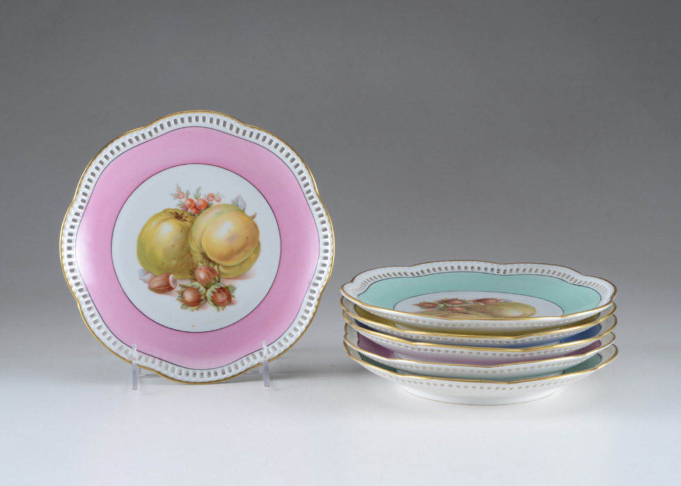 Vintage Schumann Bavaria Germany Porcelain Plates