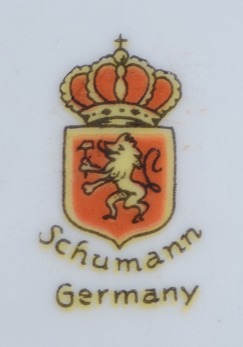 Vintage Schumann Bavaria Germany Porcelain Plates