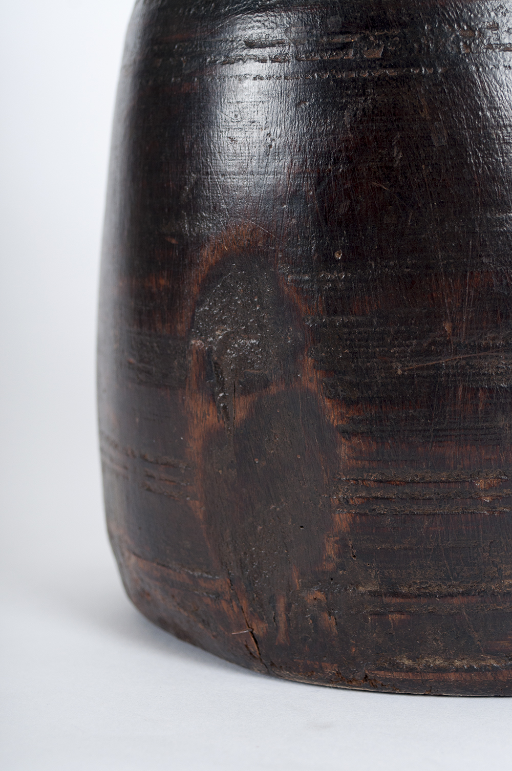 Decorative Wood Jug