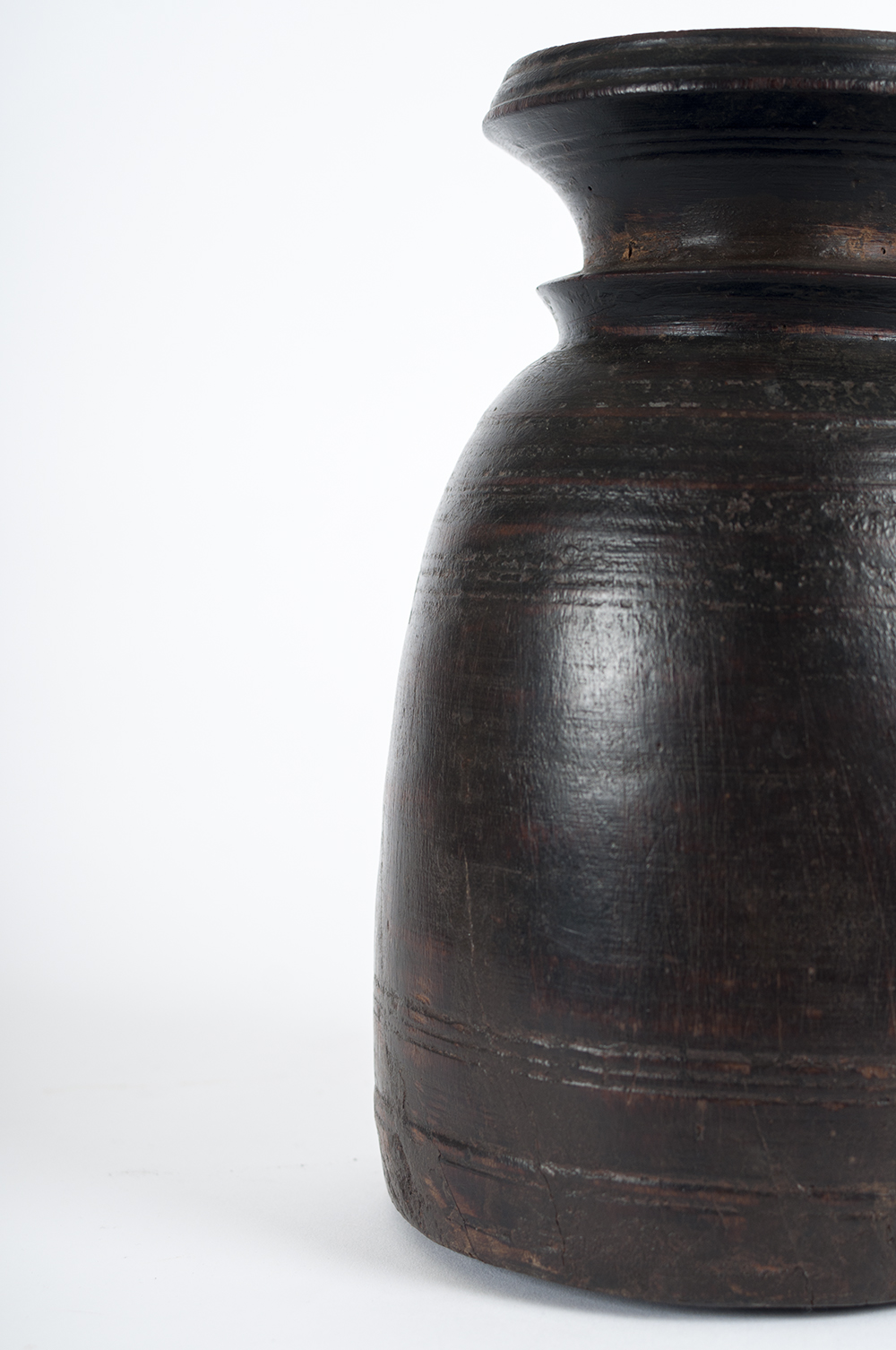 Decorative Wood Jug