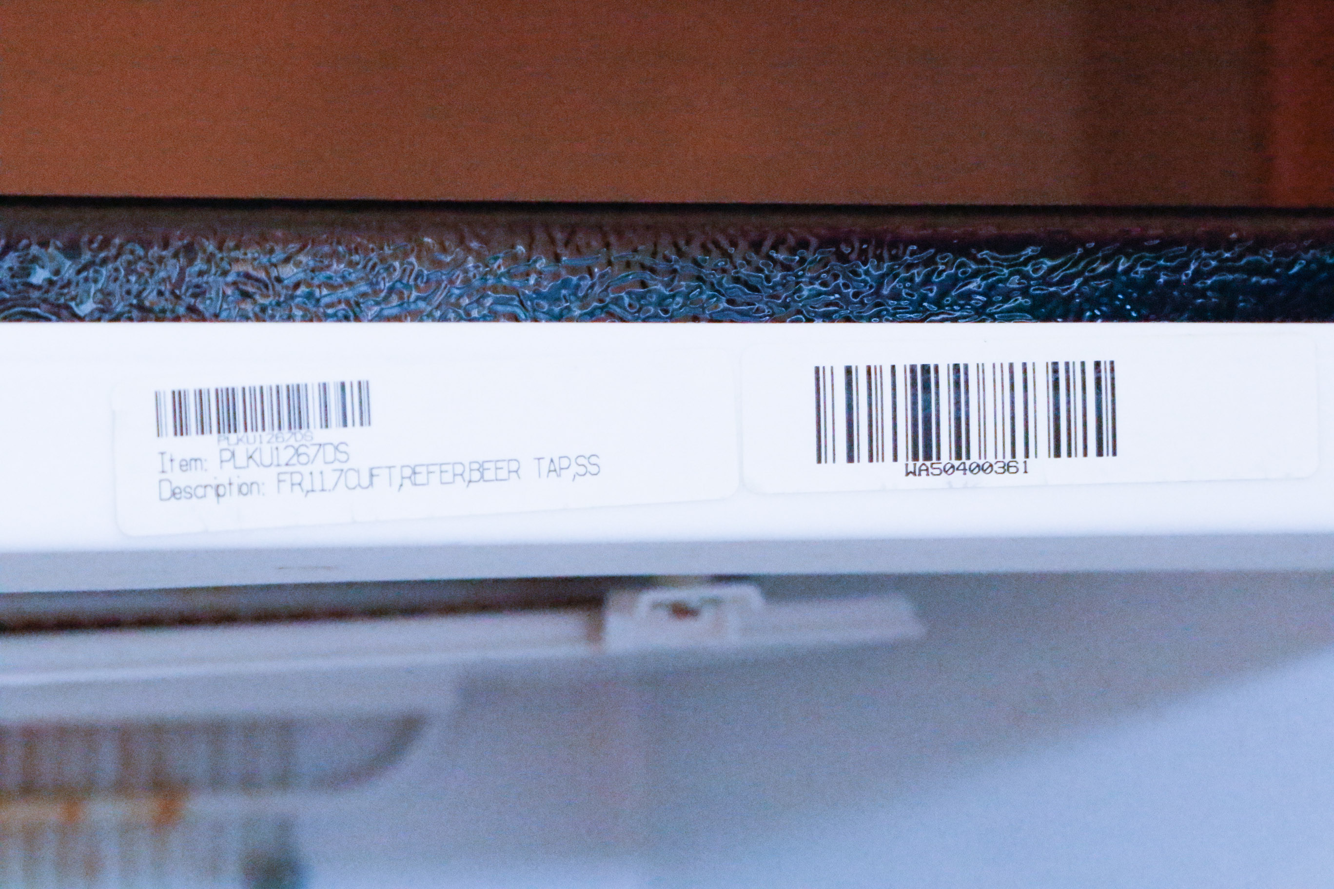 Frigidaire Kegerator with Budweiser Tap