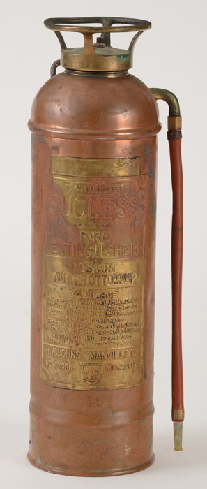 Vintage Copper Fire Extinguisher