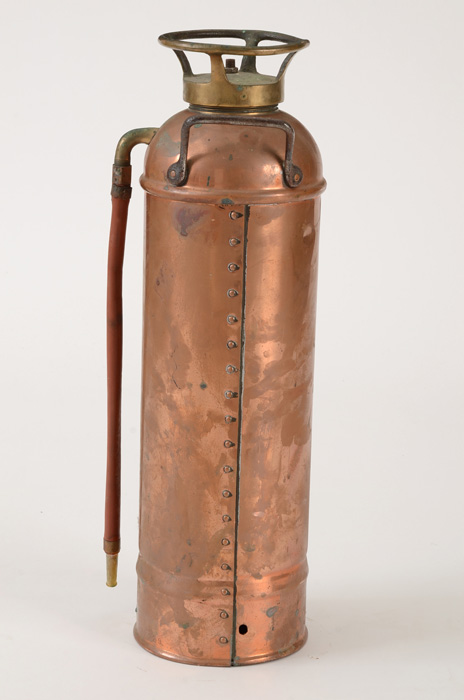 Vintage Copper Fire Extinguisher