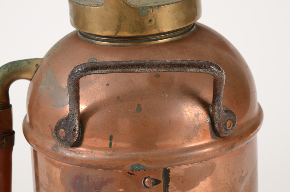 Vintage Copper Fire Extinguisher