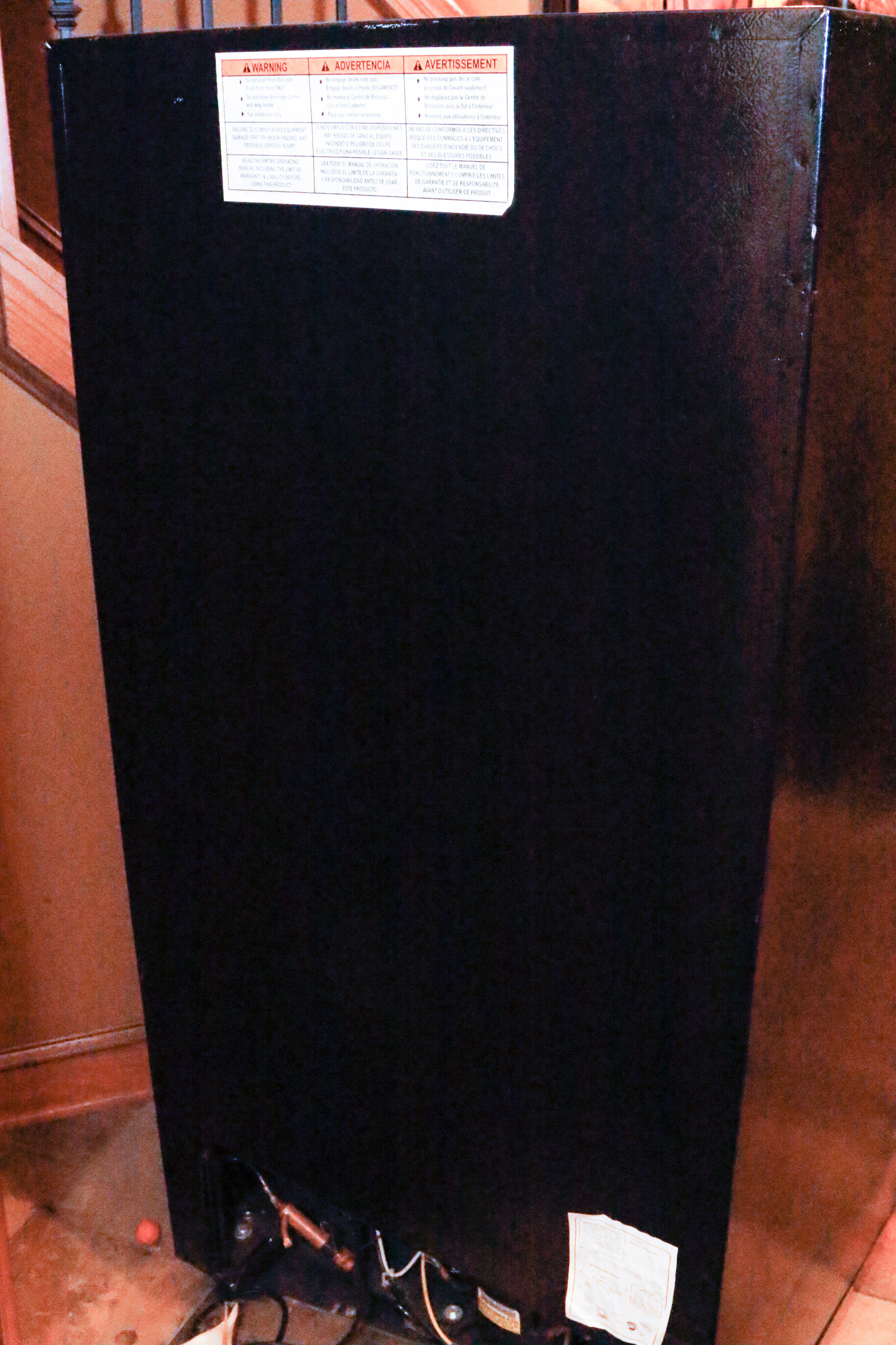 Frigidaire Kegerator with Budweiser Tap