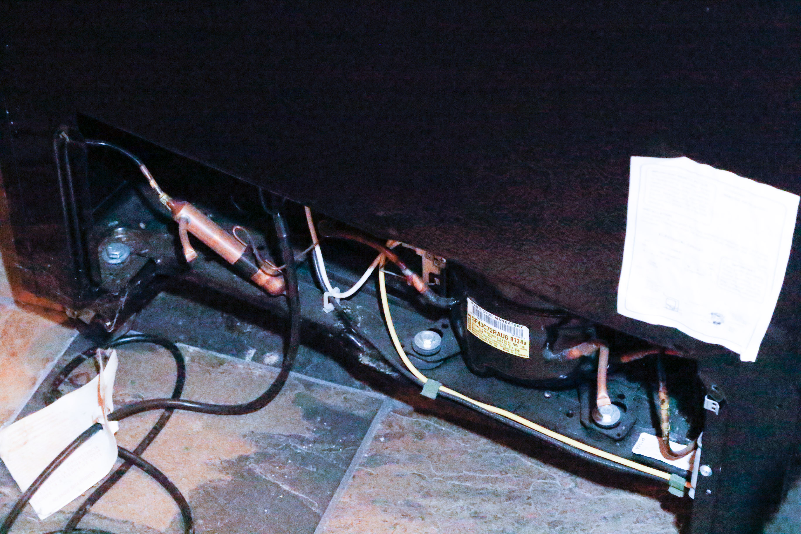 Frigidaire Kegerator with Budweiser Tap