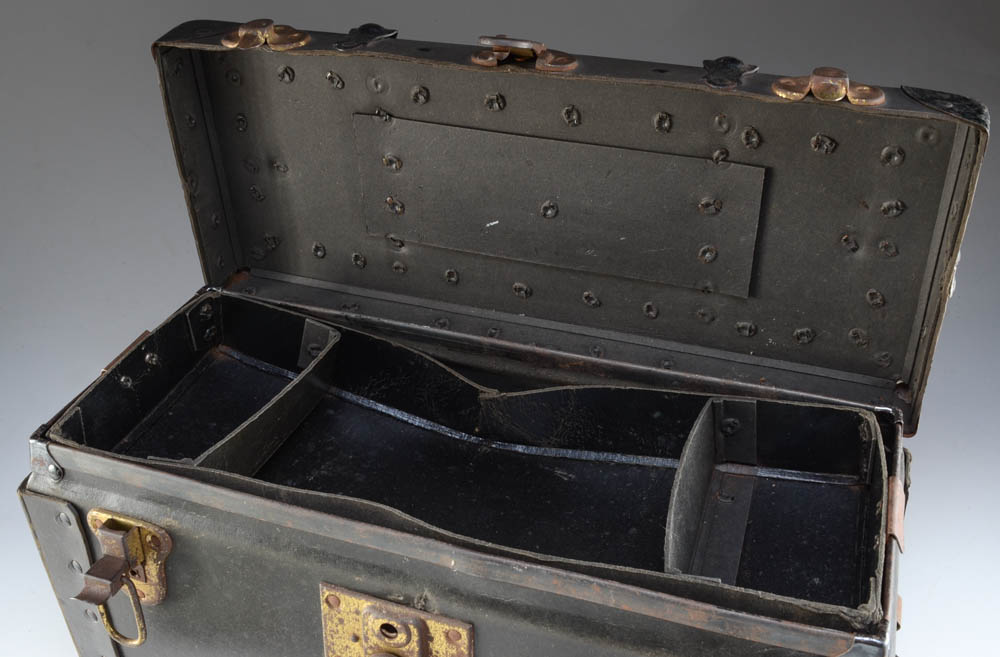 Vanity Suitcase, Shaving Kit and Hand Mirror