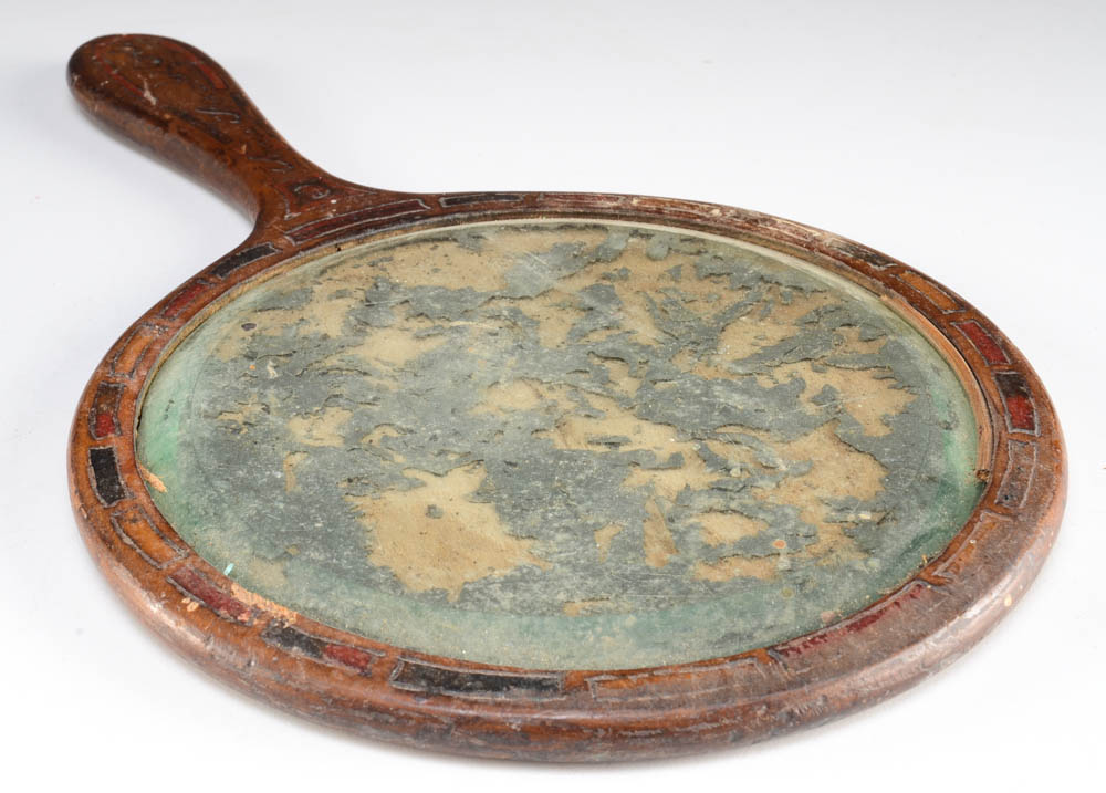 Vanity Suitcase, Shaving Kit and Hand Mirror